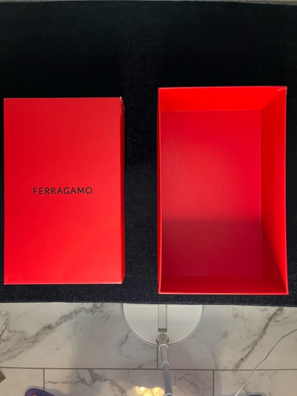 Authentic Salvatore Ferragamo Empty Box